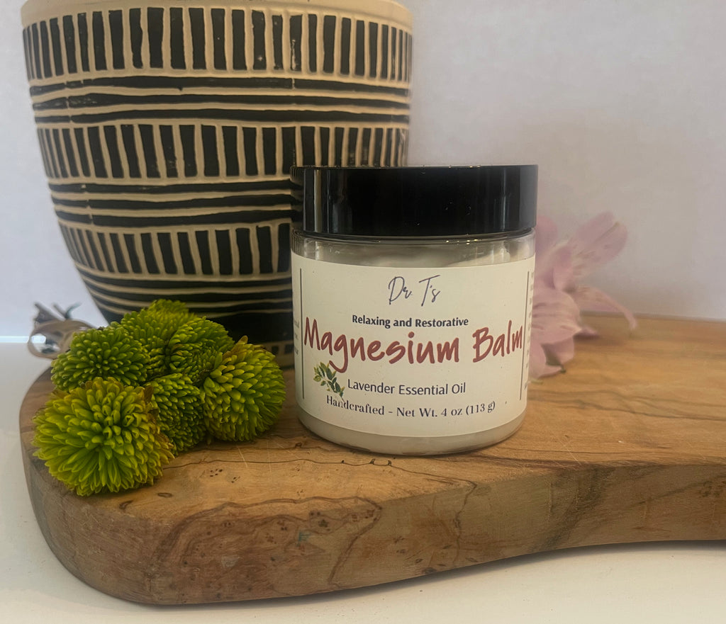 Dr. T’s Magnesium Balm – Lavender – 4 oz