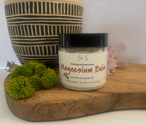 Dr. T’s Magnesium Balm – Lavender – 4 oz