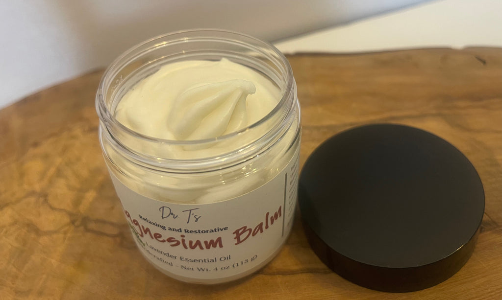 Dr. T’s Magnesium Balm – Lavender – 4 oz