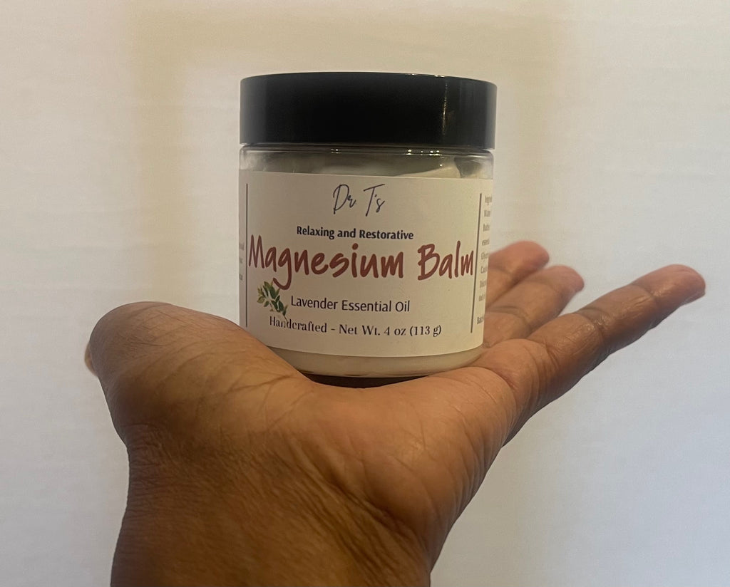 Dr. T’s Magnesium Balm – Lavender – 4 oz